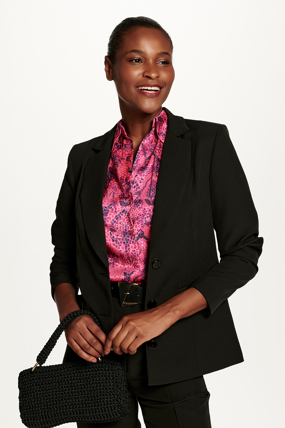 BLAZER TWEED - PRETO