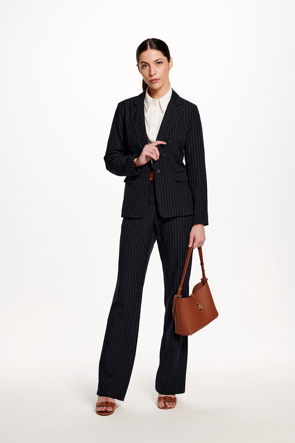 BBCO　Due　セットアップスーツ AMG BLAZER RISCA DE GIZ ABOTOAMENTO DUPLO - MARINHO