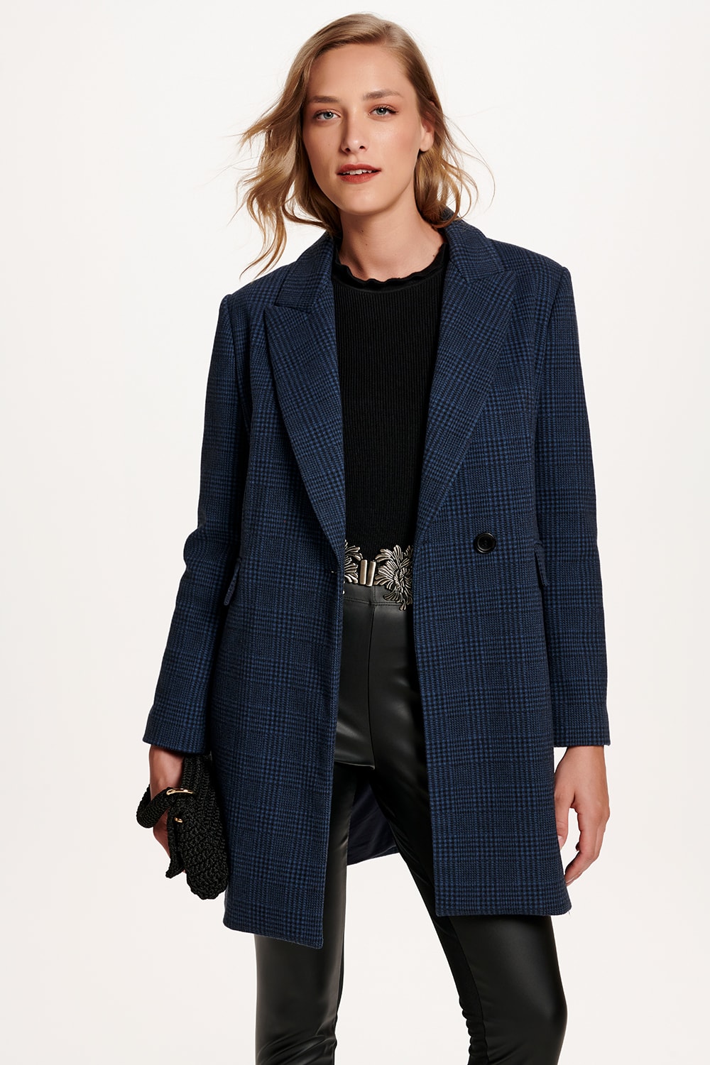 CASACO 7/8 XADEZ - MARINHO