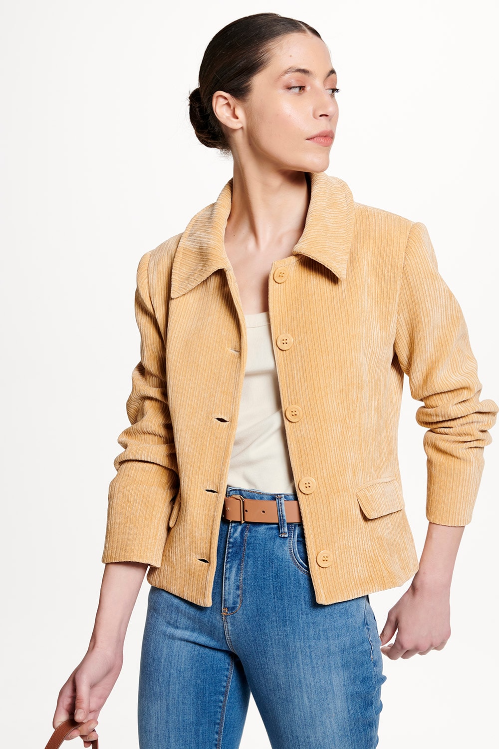 ジャケット・アウター argue COTTON NYLON M-65 HALF COAT/CAMEL ARGUE COTTON NYLON M-65 HALF COAT 【公式通販】