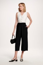PRETO/OFF WHITE