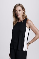 PRETO/OFF WHITE