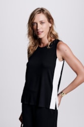 PRETO/OFF WHITE
